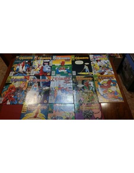 LOTE EXCALIBUR VOL 1 FORUM MARVEL MUY BUEN ESTADO A EXCELENTE ESTADO