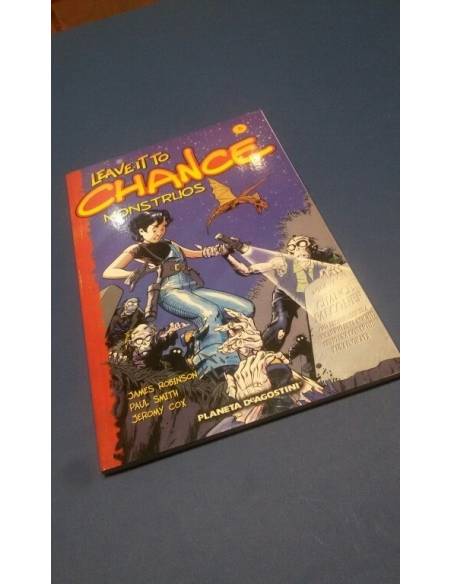 LEAVE IT TO CHANCE MONSTRUOS EXCELENTE ESTADO PLANETA DEAGOSTINI JAMES ROBINSON PAUL SMITH JEROMY