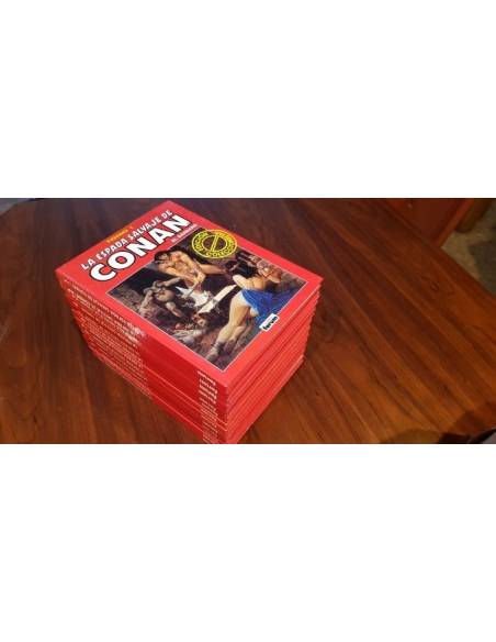 SUELTOS PREGUNTAR - CONAN MUY BUEN ESTADO 13 TOMOS SERIE ROJA FORUM
