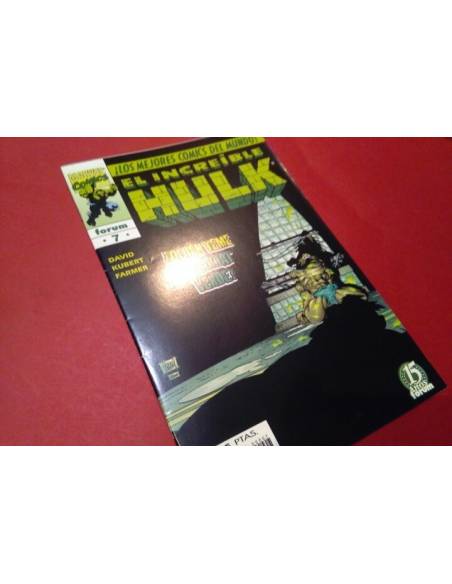 EL INCREIBLE HULK 7 EXCELENTE ESTADO FORUM