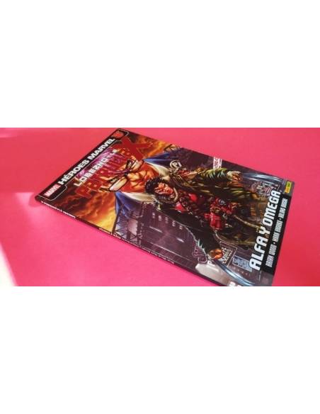 DE KIOSCO LOBEZNO Y LA PATRULLA X ALFA Y OMEGA HEROES MARVEL PANINI COMICS