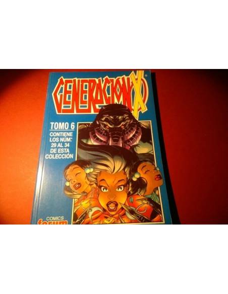 GENERACION-X TOMO 6 EXCELENTE ESTADO FORUM RETAPADO