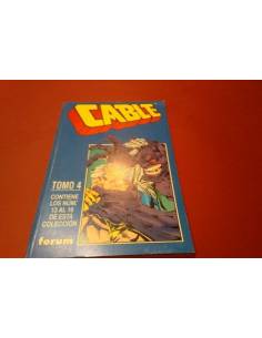 CABLE TOMO 4 EXCELENTE ESTADO 13 AL 16 COMICS FORUM RETAPADO