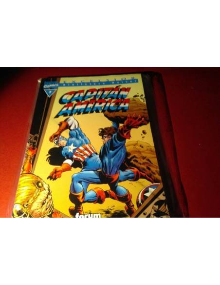 CAPITAN AMERICA 7 BIBLIOTECA MARVEL EXCELENTE ESTADO FORUM