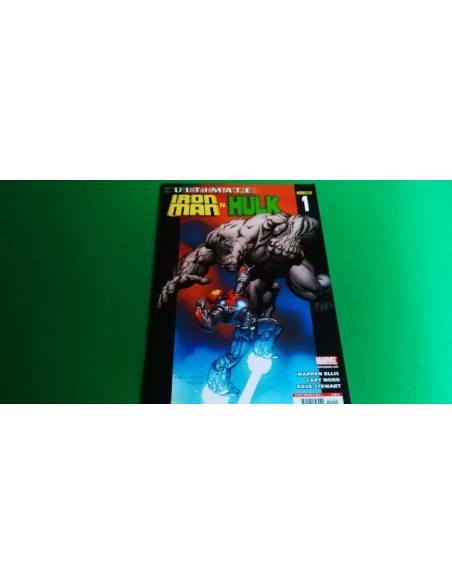 DE KIOSCO ULTIMATE IRON MAN VS. HULK 1 PANINI COMICS