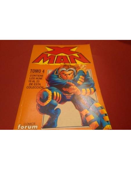 X-MAN TOMO 4 EXCELENTE ESTADO 19 AL 23 COMICS FORUM RETAPADOS