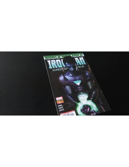 DE KIOSCO WORLD WAR HULK IRON MAN DIRECTO SHIELD 4 PANINI COMICS