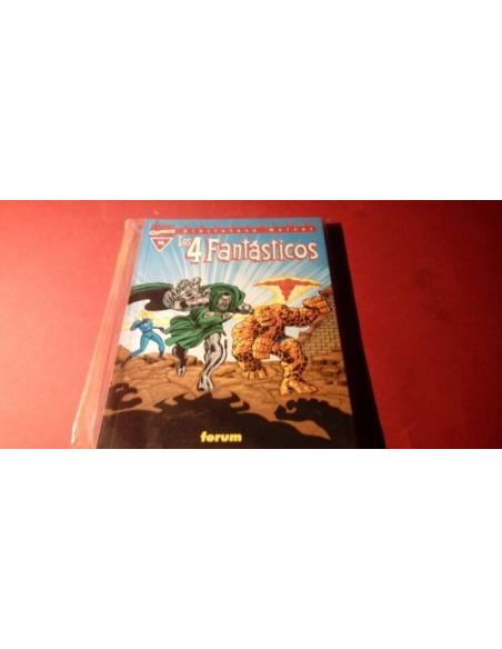 LOS 4 FANTASTICOS 16 BIBLIOTECA MARVEL EXCELENTE ESTADO EXCELSIOR FORUM