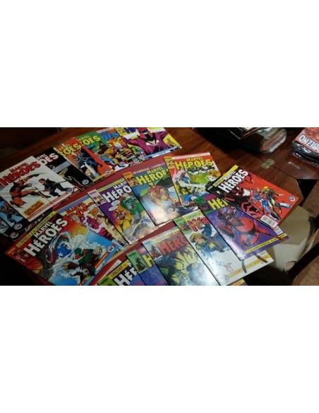 SUELTOS PREGUNTAR - MARVEL HEROES COLECCION COMPLETA EXCELENTE ESTADO