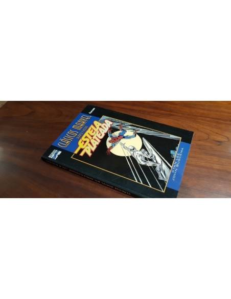 CLASICOS MARVEL EXCELENTE ESTADO BLANCO Y NEGRO ORIGEN ESTELA PLATEADA 3 FORUM STAN LEE JOHN BUSCEMA