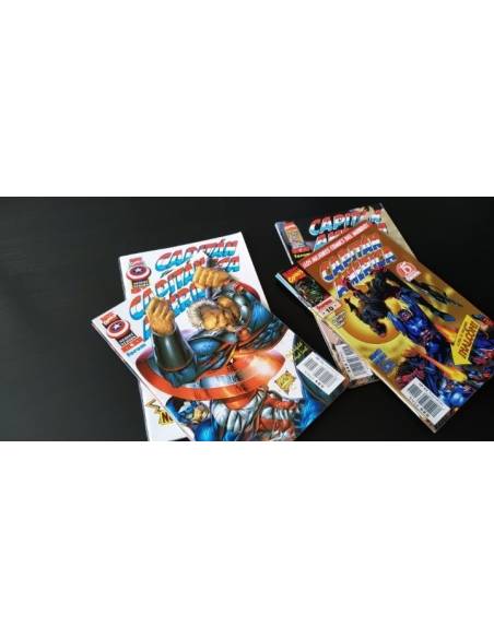 SUELTOS PREGUNTAR EXCELENTE ESTADO HÉROES REBORN CAPITAN AMÉRICA COMPLETA FORUM