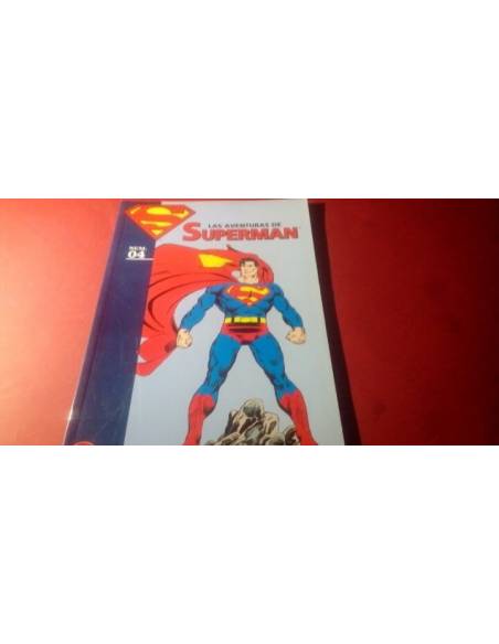 LAS AVENTURAS DE SUPERMAN 4 EXCELENTE ESTADO PLANETA DC