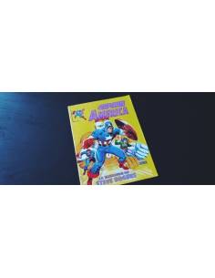 EXCELENTE ESTADO CAPITAN AMERICA 3 VERTICE LINEA 83 SURCO