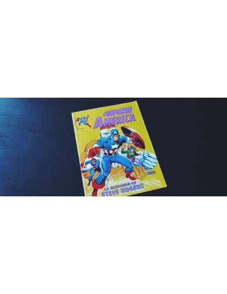 EXCELENTE ESTADO CAPITAN AMERICA 3 VERTICE LINEA 83 SURCO