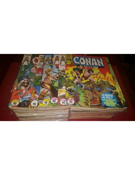 SUELTOS PREGUNTAR - COMPLETA CONAN EXCELENTE ESTADO CON EXTRAS FORUM VOL 1