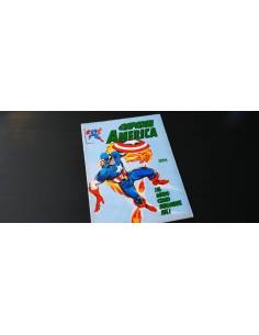 CASI EXCELENTE ESTADO CAPITAN AMERICA 2 LINEA SURCO VERTICE