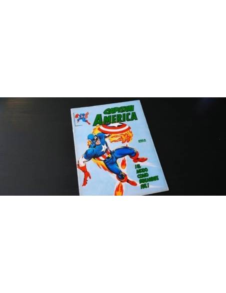 CASI EXCELENTE ESTADO CAPITAN AMERICA 2 LINEA SURCO VERTICE