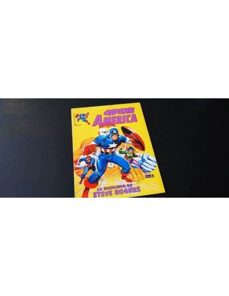 CASI EXCELENTE ESTADO CAPITAN AMERICA 3 LINEA SURCO VERTICE