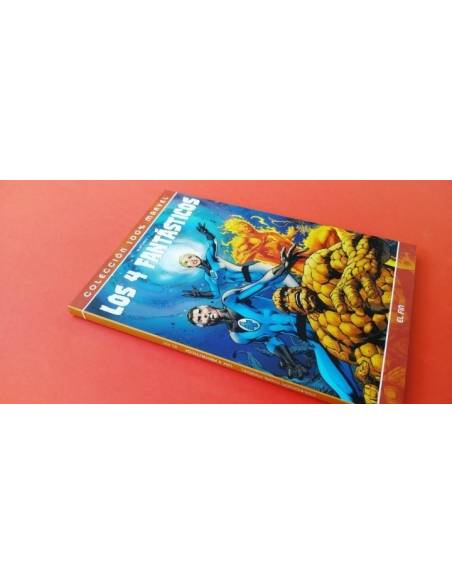 DE KIOSCO LOS 4 4 FANTASTICOS EL FIN COLECCION 100 % MARVEL PANINI