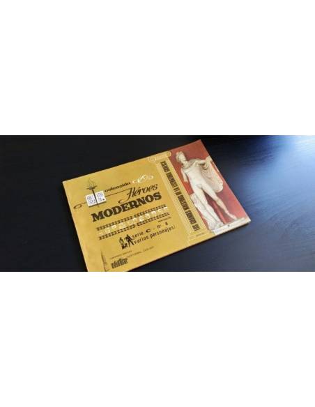 CASI EXCELENTE ESTADO HEROES MODERNOS SERIE C 8 VARIOS PERSONAJES DOLAR