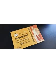 EXCELENTE ESTADO HEROES MODERNOS SERIE C 7 VARIOS...