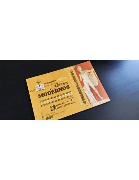 EXCELENTE ESTADO HEROES MODERNOS SERIE C 7 VARIOS PERSONAJES DOLAR