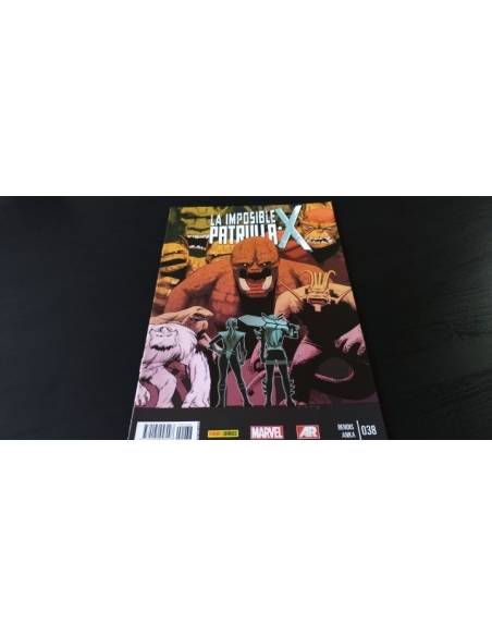 DE KIOSCO LA IMPOSIBLE PATRULLA X 30 AÑO IV PANINI COMICS