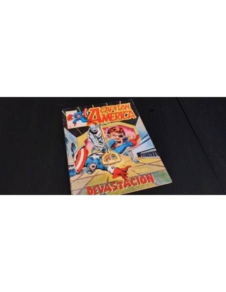 CAPITAN AMERICA 7 VERTICE LINEA SURCO