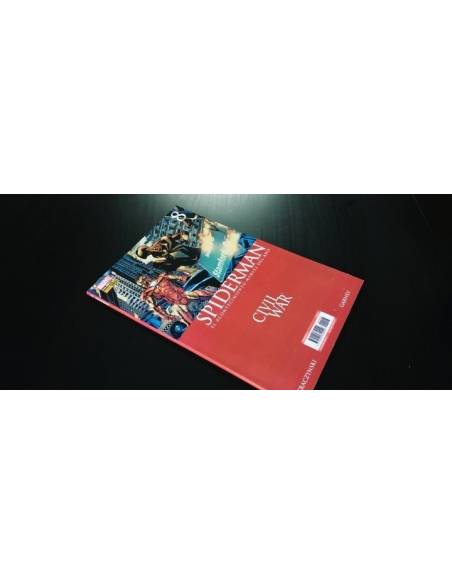 CASI EXCELENTE ESTADO ASOMBROSO SPIDERMAN 8 PANINI CIVIL WAR