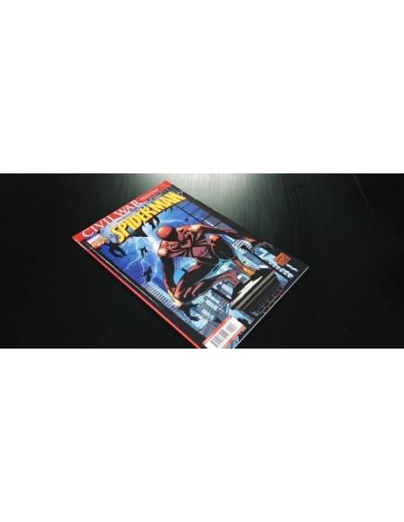 CASI EXCELENTE ESTADO ASOMBROSO SPIDERMAN 6 PANINI CIVIL WAR