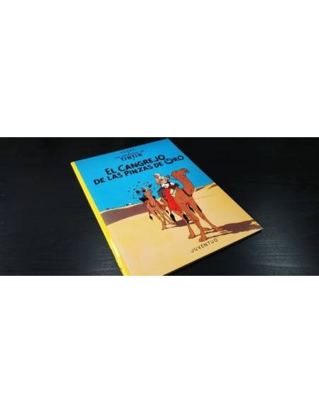 DE KIOSCO TINTIN EL CANGREJO DE LAS PINZAS DE ORO HERGE TAPA BLANDA JUVENTUD