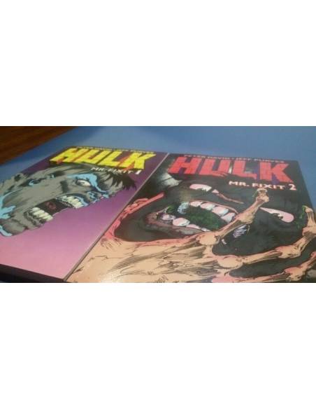 HULK MR. FIXIT VOL. 1 Y 2 EXCELENTE ESTADO FORUM PETER DAVID JEFF PURVES