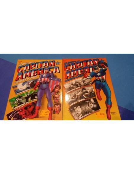 LAS AVENTURAS DEL CAPITAN AMERICA MARVEL FORUM EXCELENTE ESTADO PRESTIGIOS