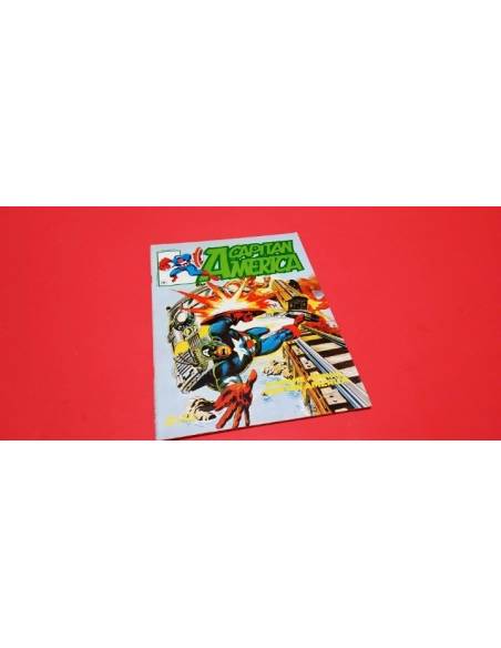 EXCELENTE ESTADO CAPITAN AMERICA 6 VERTICE LINEA SURCO