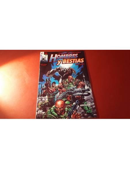 HOMBRES Y BESTIAS 1 EXCELENTE ESTADO