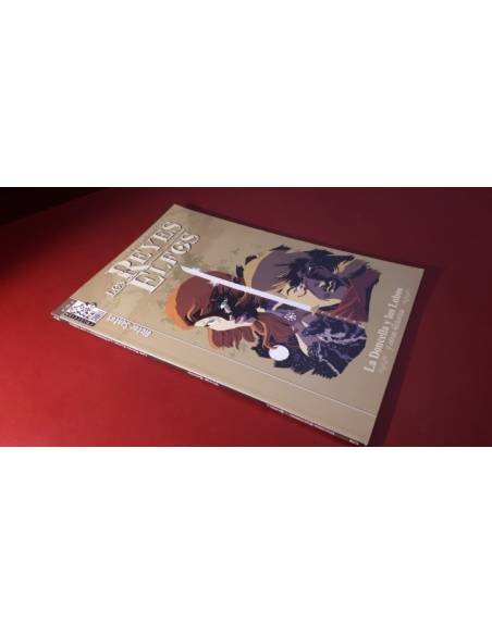 LOS REYES ELFOS EXCELENTE ESTADO LA DONCELLA Y LOS LOBOS