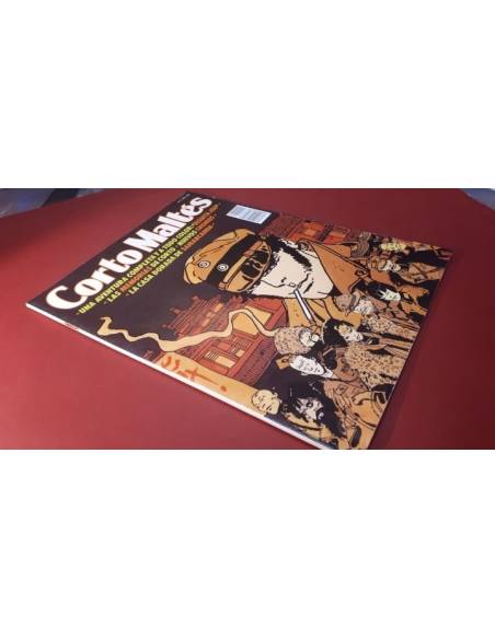 EXCELENTE ESTADO CORTO MALTES 9 CROMOS INCLUIDOS