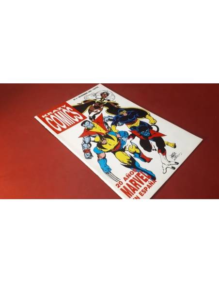 CASI EXCELENTE ESTADO KRAZY COMICS 2 NOVIEMBRE 1989 20 AÑOS MARVEL EN ESPAÑA