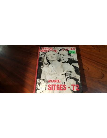 EXCELENTE ESTADO TERROR FANTASTIC AÑO 2 OCTIBRE 72 AVANCE SITGES 13 TOMO