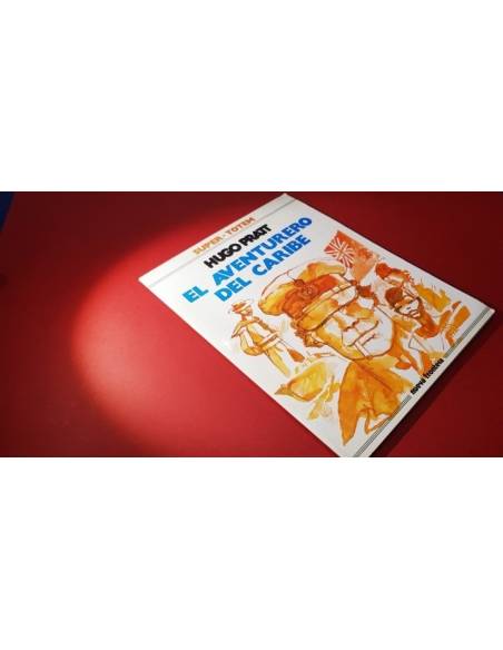 BASTANTE NUEVO SUPER TOTEM 8 EL AVENTURERO DEL CARIBE HUGO PRATT NUEVA FRONTERA