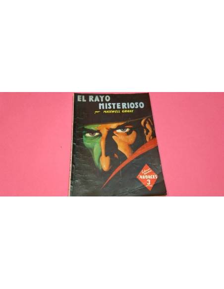 BASTANTE NUEVO EL RAYO MISTERIOSO 153 COLECCIÓN HOMBRES AUDACES