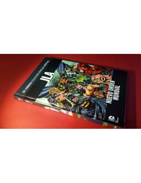 DE KIOSCO JLA NUEVO ORDEN MUNDIAL VOLUMEN 52 COLECCION NOVELAS GRAFICAS SALVAT DC COMICS