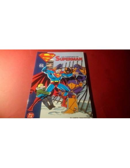 LAS AVENTURAS DE SUPERMAN 6 EXCELENTE ESTADO PLANETA DC