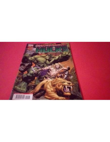 LOS INCREIBLES HULKS 7 EXCELENTE ESTADO PANINI
