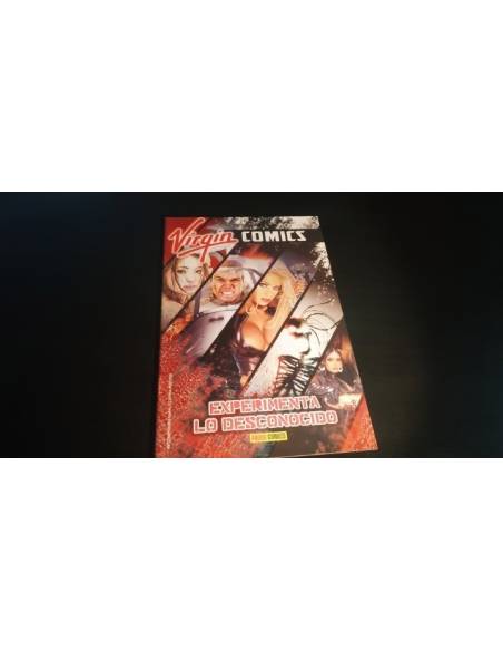 DE KIOSCO VIRGIN COMICS EXPERIMENTA LO DESCONOCIDO PANINI COMICS