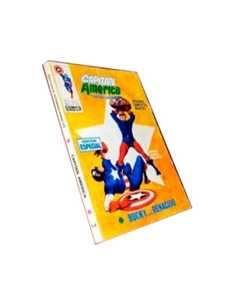 CAPITAN AMERICA 24 VERTICE BUEN ESTADO PERO TIENE LIJERO SIGNO DE HUMEDAD VERTICE