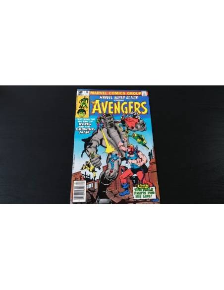 DE KIOSCO MARVEL SUPER ACTION THE AVENGERS 30 APRIL 1981 MARVEL COMICS GROUP USA