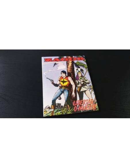 CASI EXCELENTE ESTADO ZAGOR 7 LIBERTAD O MUERTE EDICIONES ZINCO