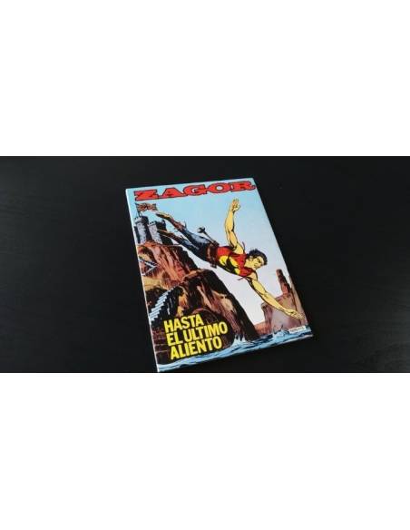EXCELENTE ESTADO ZAGOR 8 HASTA EL ULTIMO ALIENTO EDICIONES ZINCO