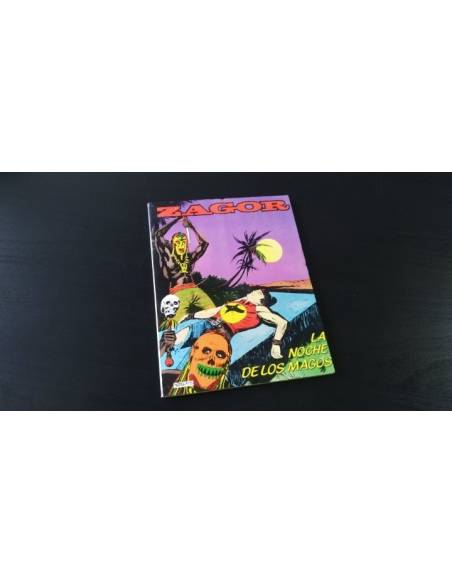EXCELENTE ESTADO ZAGOR 10 LA NOCHE DE LOS MAGOS EDICIONES ZINCO